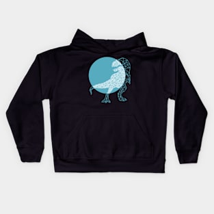 Tyrannosaurus Geometric 3 Kids Hoodie